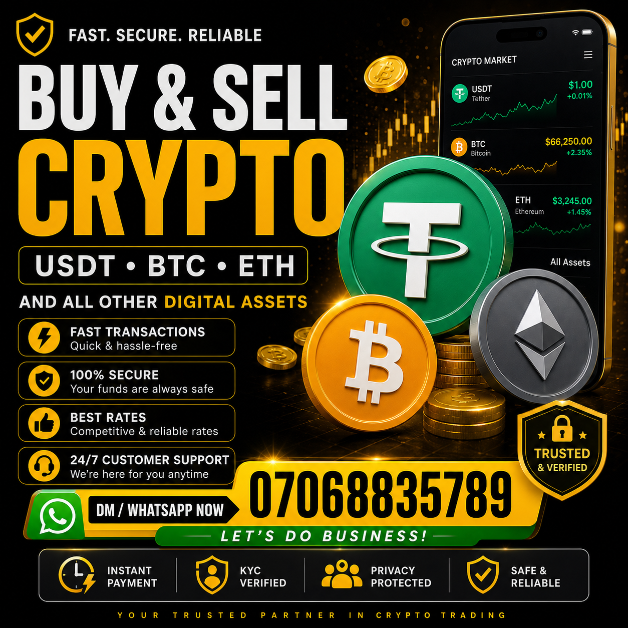 Your No 1 Crypto Vendor